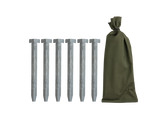 Tent stake set