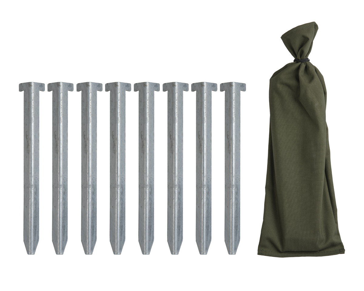 Tent stake set